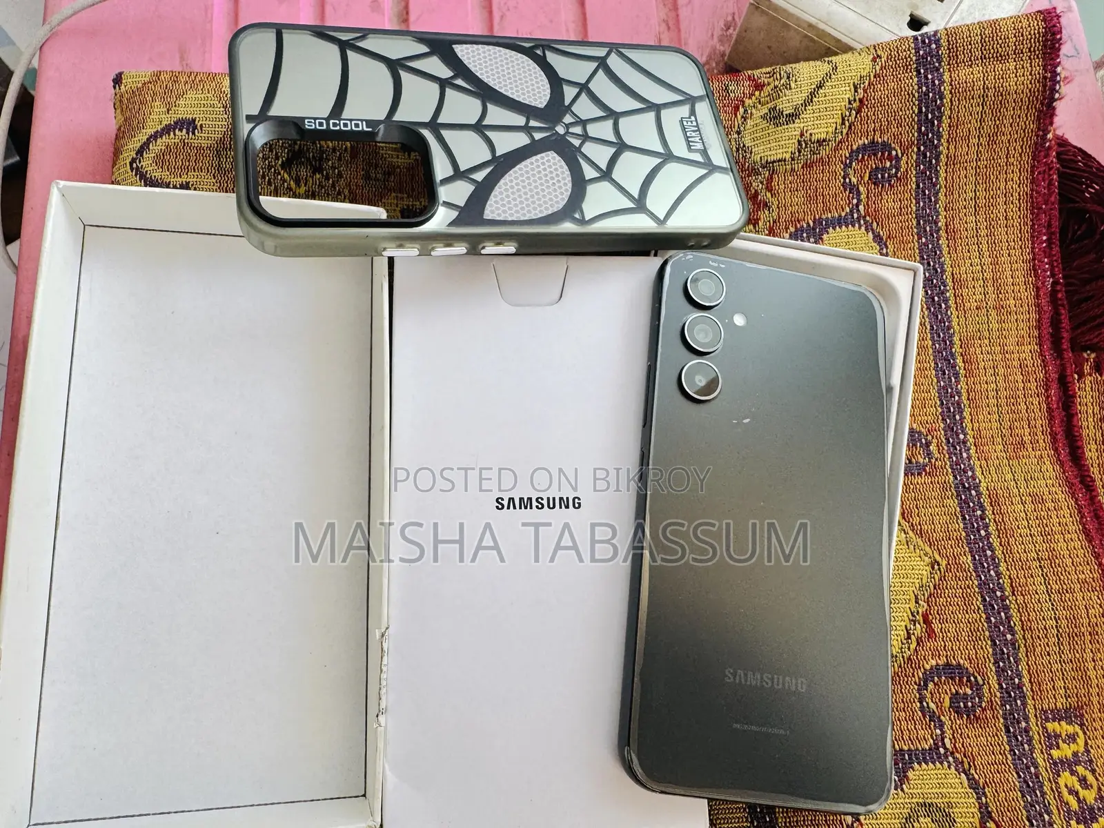 স্যামসাং গ্যালাক্সি এ৫৪ ৫জি ১২৮ জিবি ব্ল্যাক