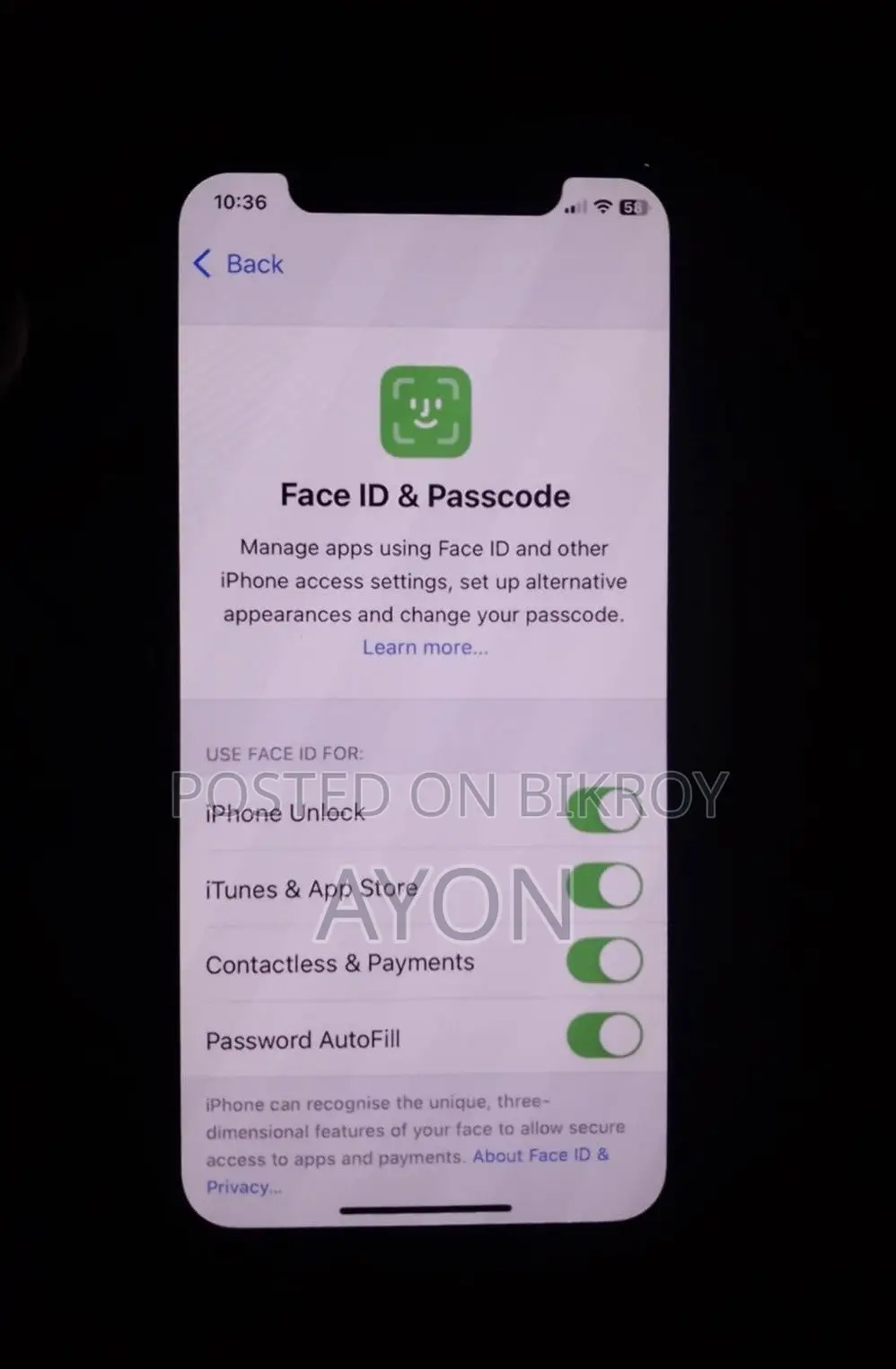 Apple iPhone XS 256 GB White