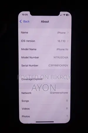Apple iPhone XS 256 GB White