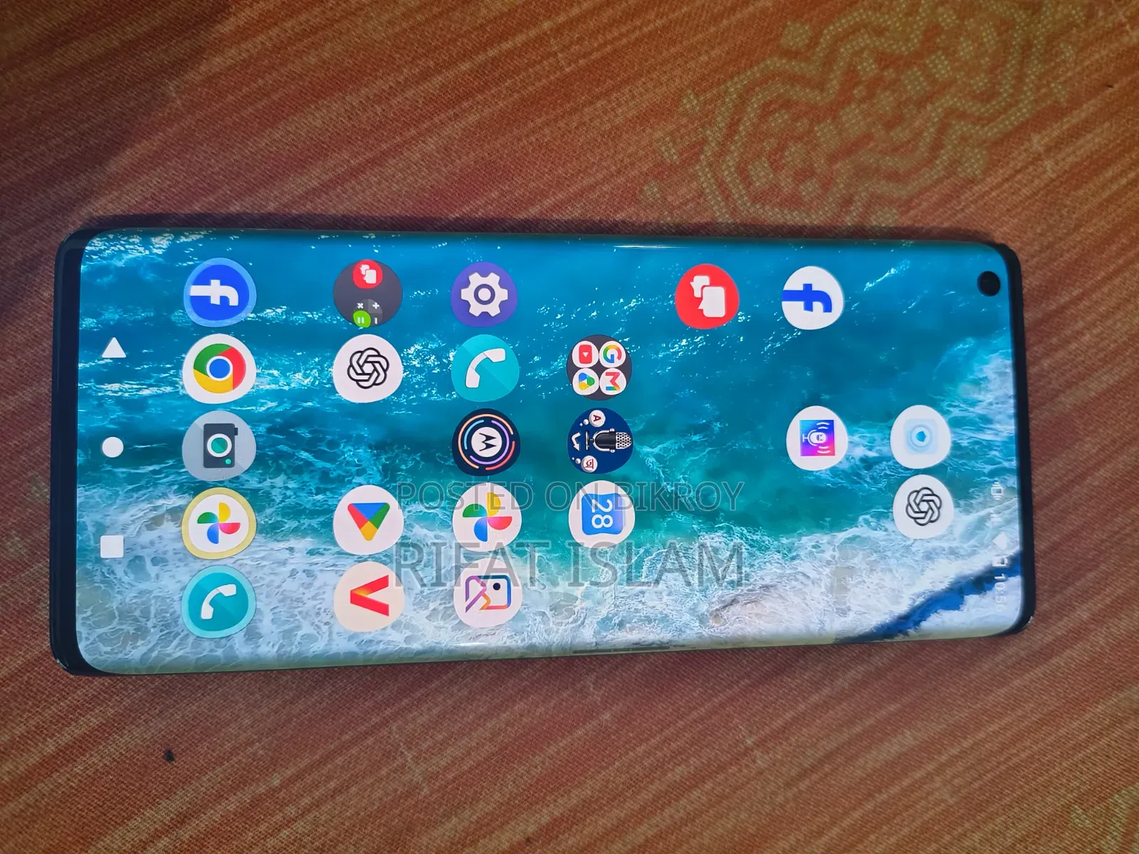 মোটরসাইকেল এজ প্লাস ২৫৬ জিবি ব্লু