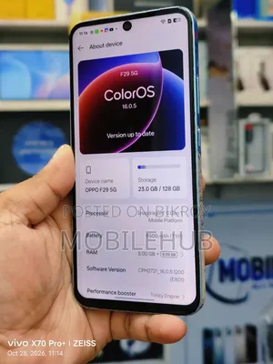 অপ্পো এফ২৯ ১২৮ জিবি ব্লু