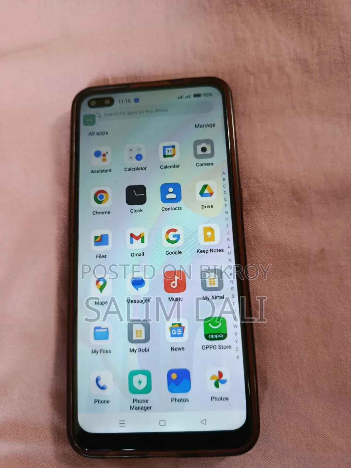 Oppo F17 Pro 128 GB Blue