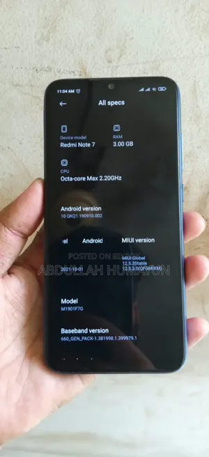 Xiaomi Redmi Note 7 32 GB Blue