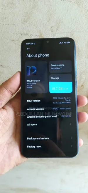 Xiaomi Redmi Note 7 32 GB Blue