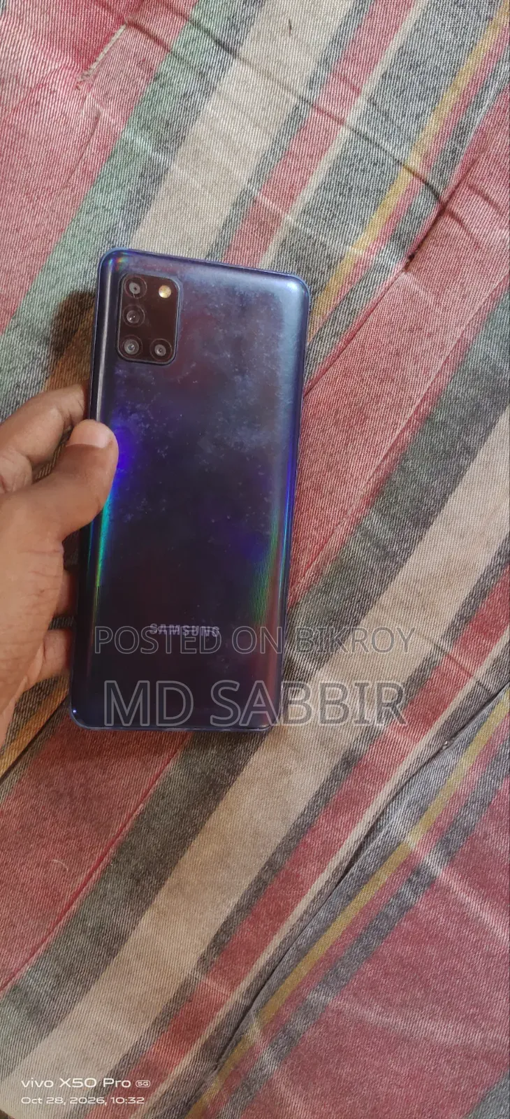 স্যামসাং গ্যালাক্সি এ৩১ ১২৮ জিবি