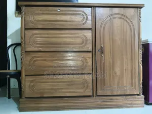 সেগুন কাঠের ড্রয়ার ওয়ার্ডরোব