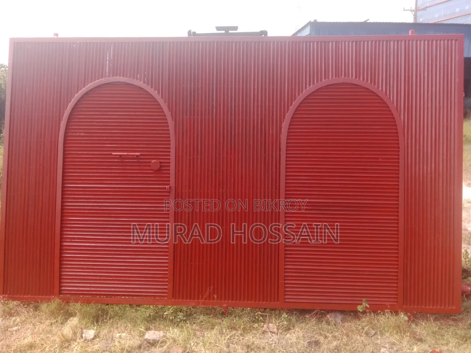 লোহার গেট, ৭ ফিট ভাই ১৪ ফিট ব্র্যান্ড নিউ।