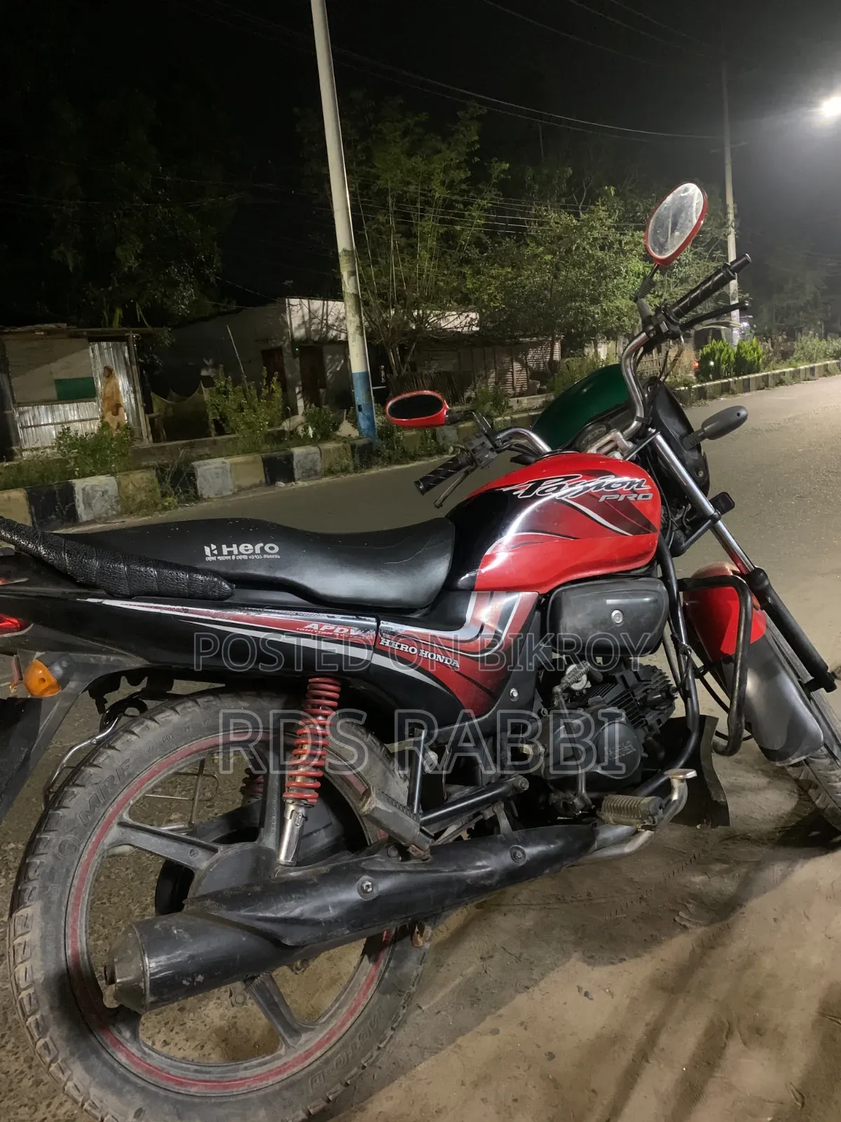 Hero Passion Pro 2016 Red