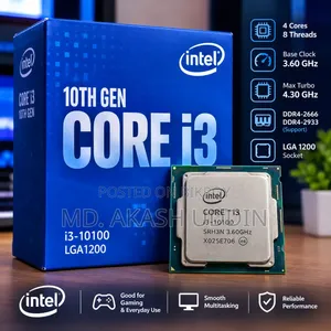 Intel Core I3 10th Gen Processor