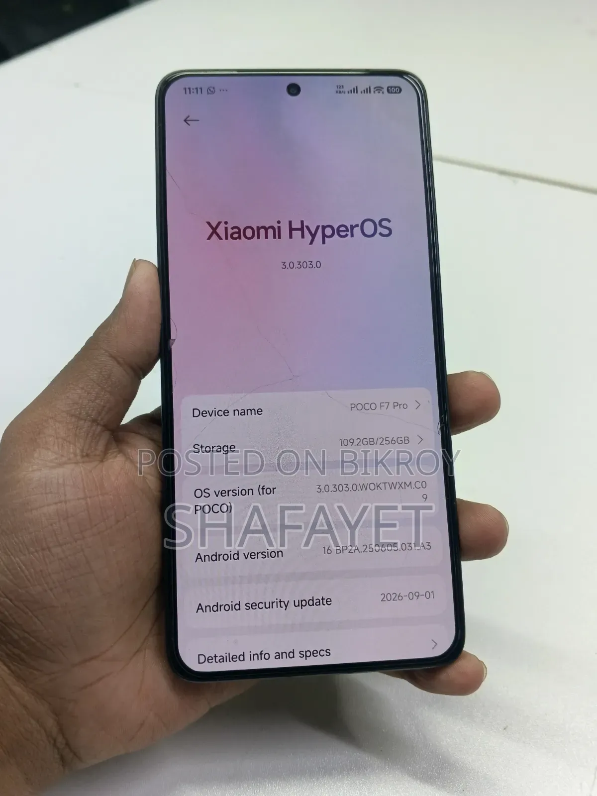 শাওমি রেডমি কে ৮০ ২৫৬ জিবি ব্ল্যাক