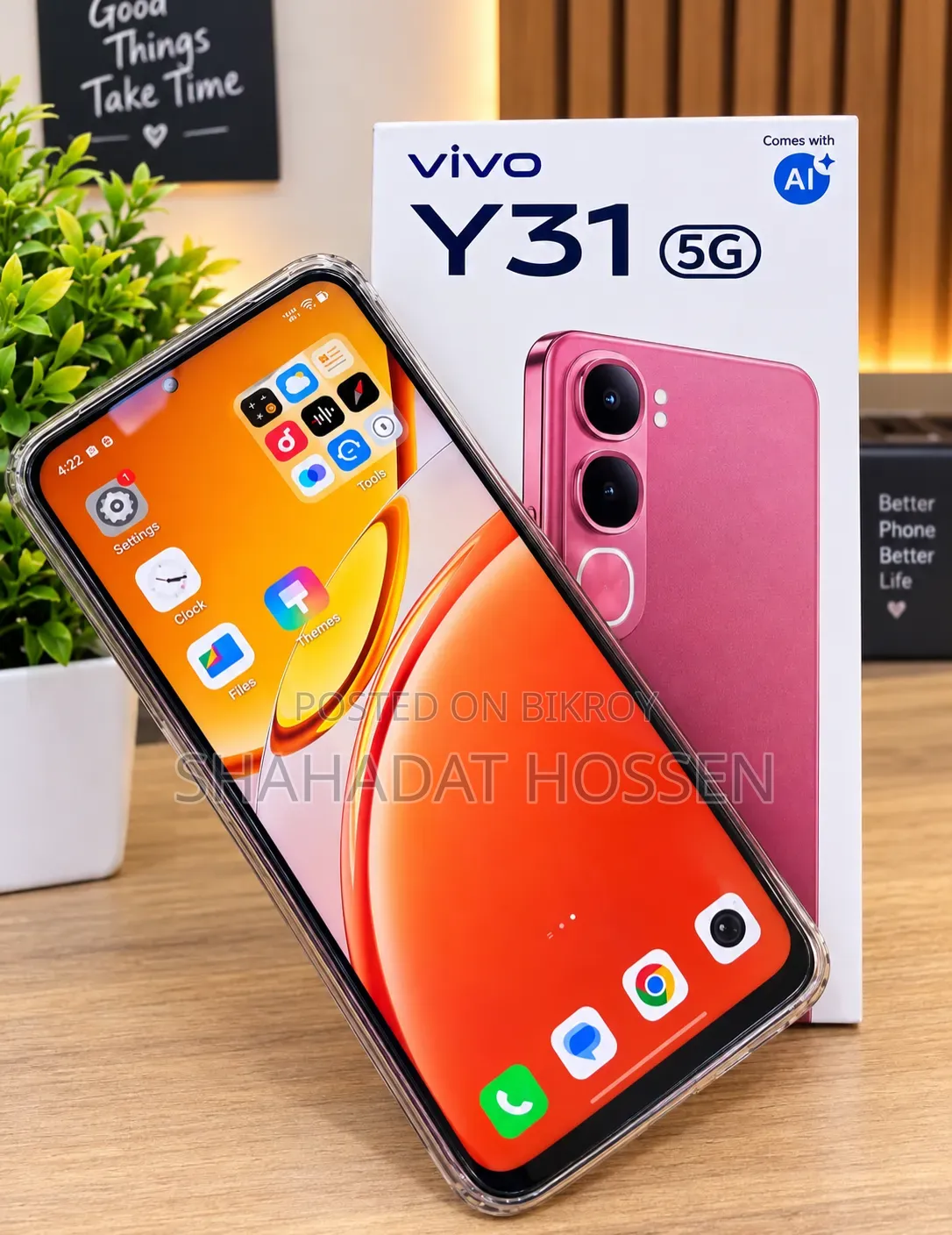 Vivo Y31 5G 256 GB Rose Gold