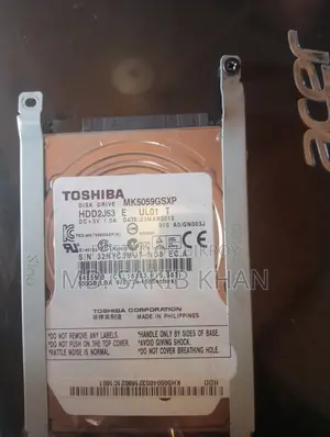 Toshiba 500GB (2.5") HDD