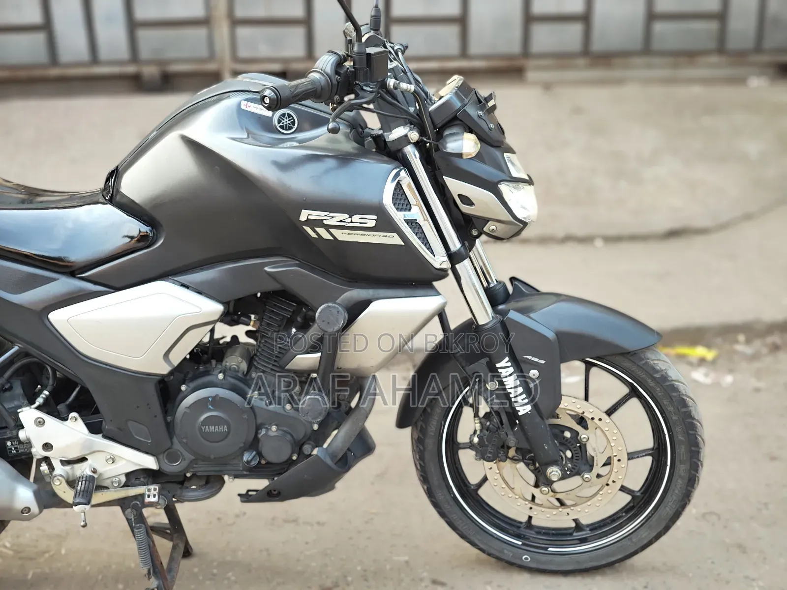 Yamaha FZS V3 2023 Black