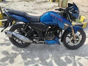 TVS Apache RTR 160 2V 2021 Blue