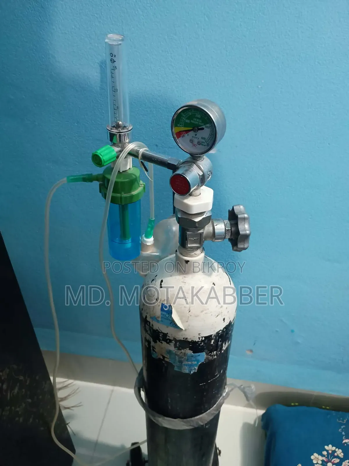 Oxygen Cylinder Spectra