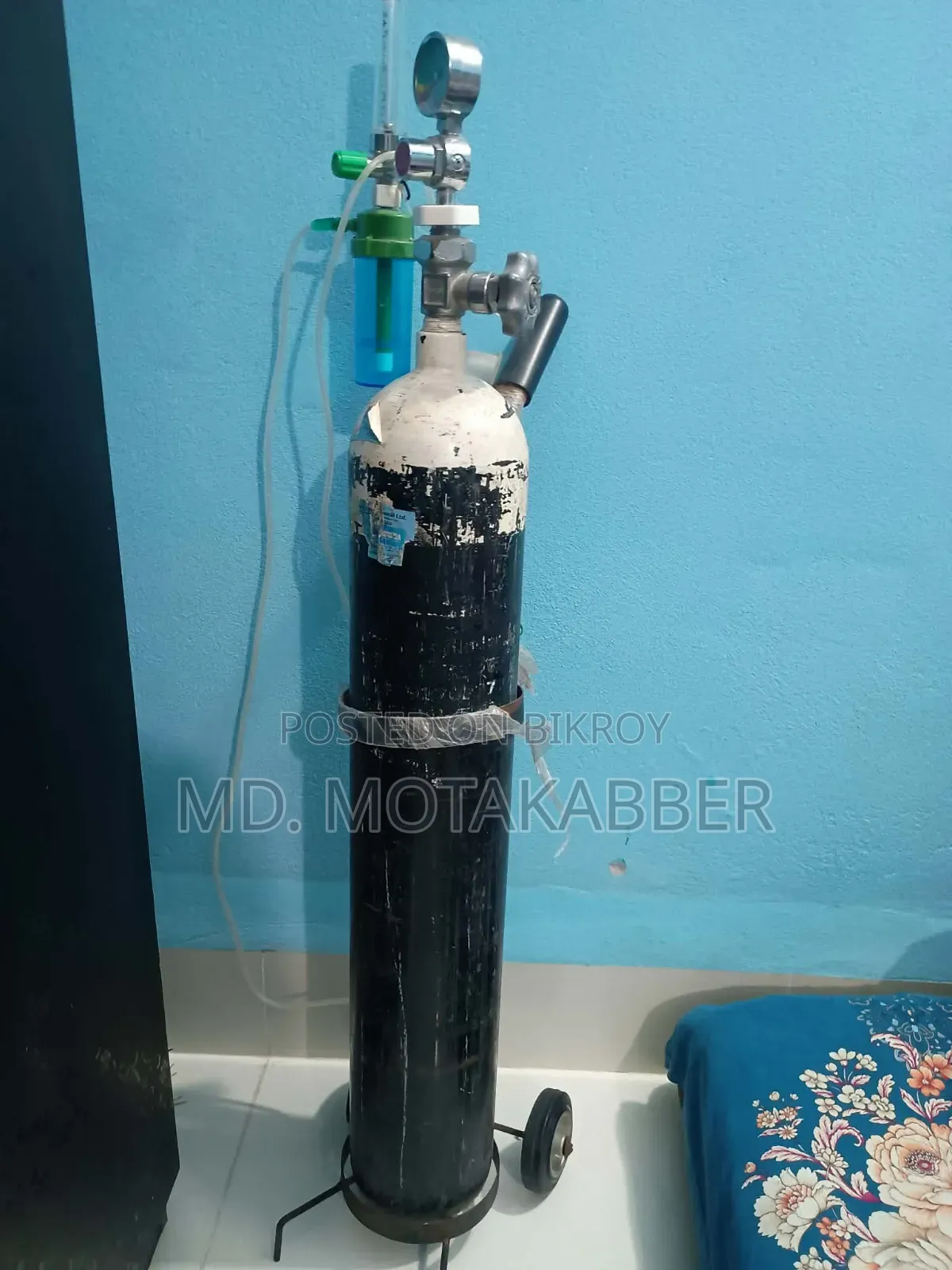 Oxygen Cylinder Spectra