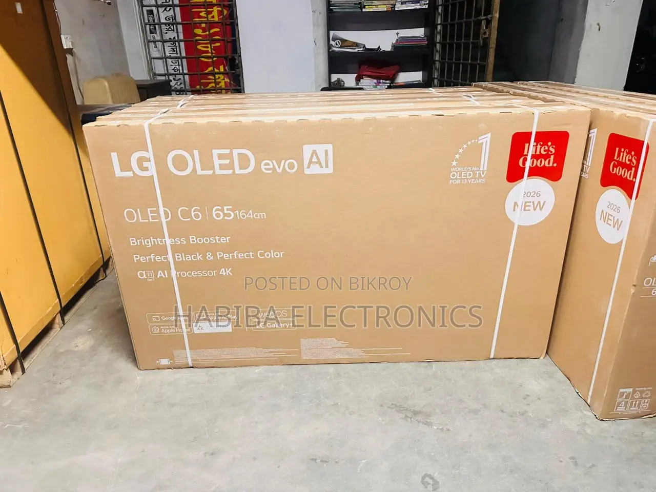 LG Oled Evo Ai C6 65′′ 4k Oled Smart TV 165hz