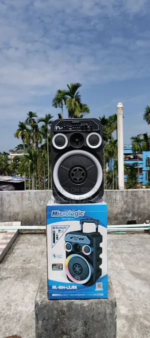 MicroLogic ML-804-LXJBK Bluetooth LED Light Sound Box