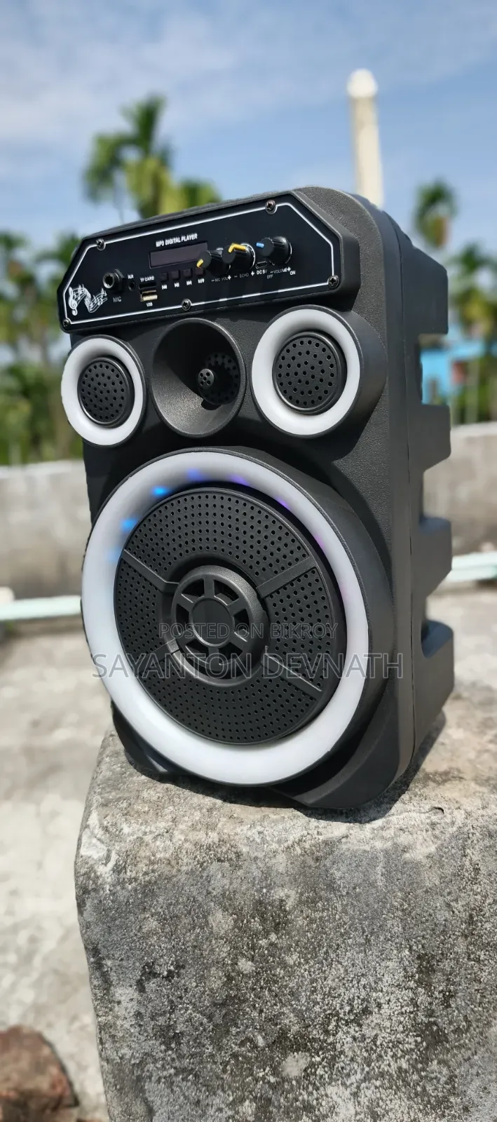 MicroLogic ML-804-LXJBK Bluetooth LED Light Sound Box