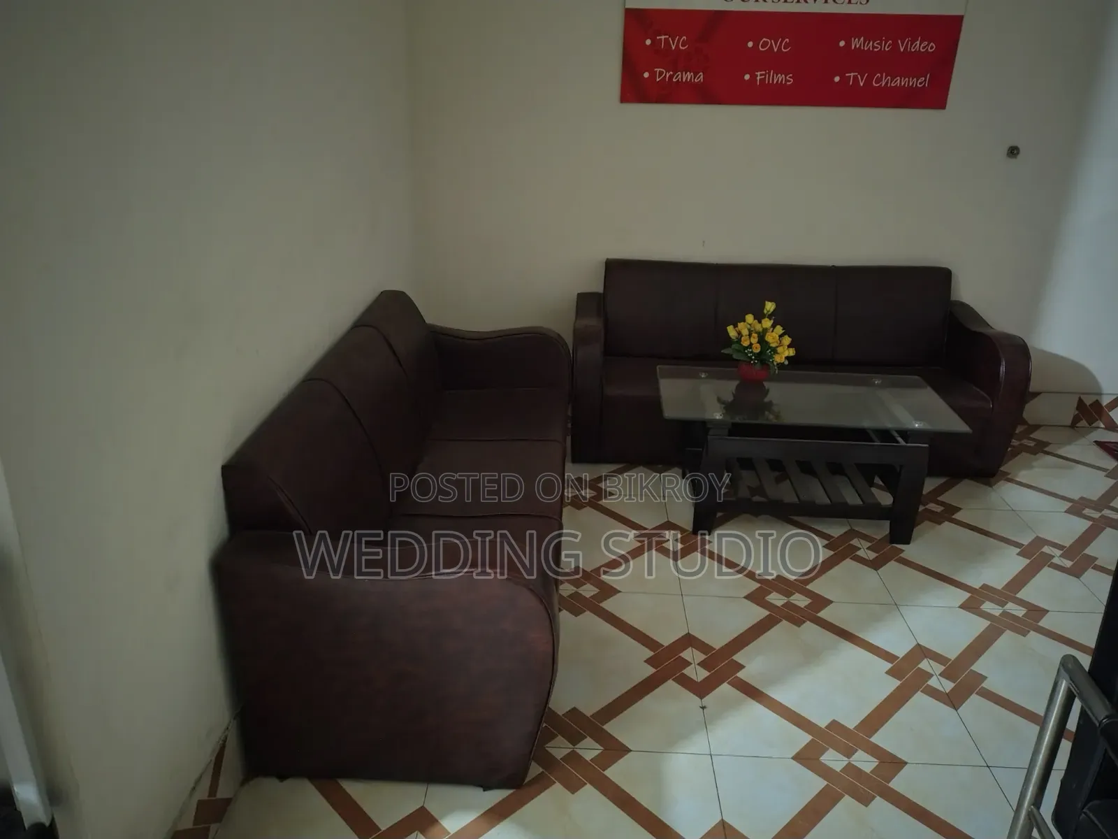 Table, chair, rack etc