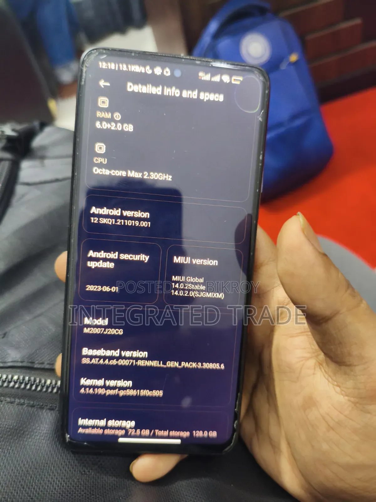 Xiaomi Poco X3 NFC 128 GB Blue