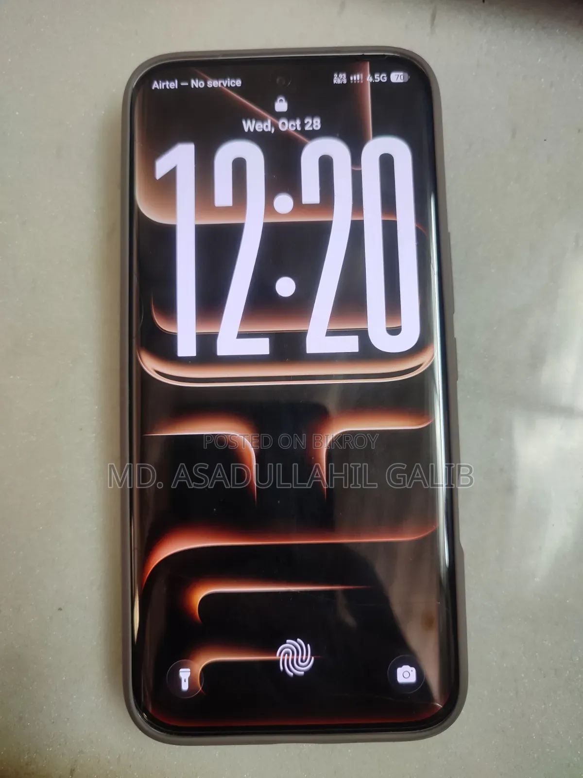 New Infinix Note Edge 256 GB Gray