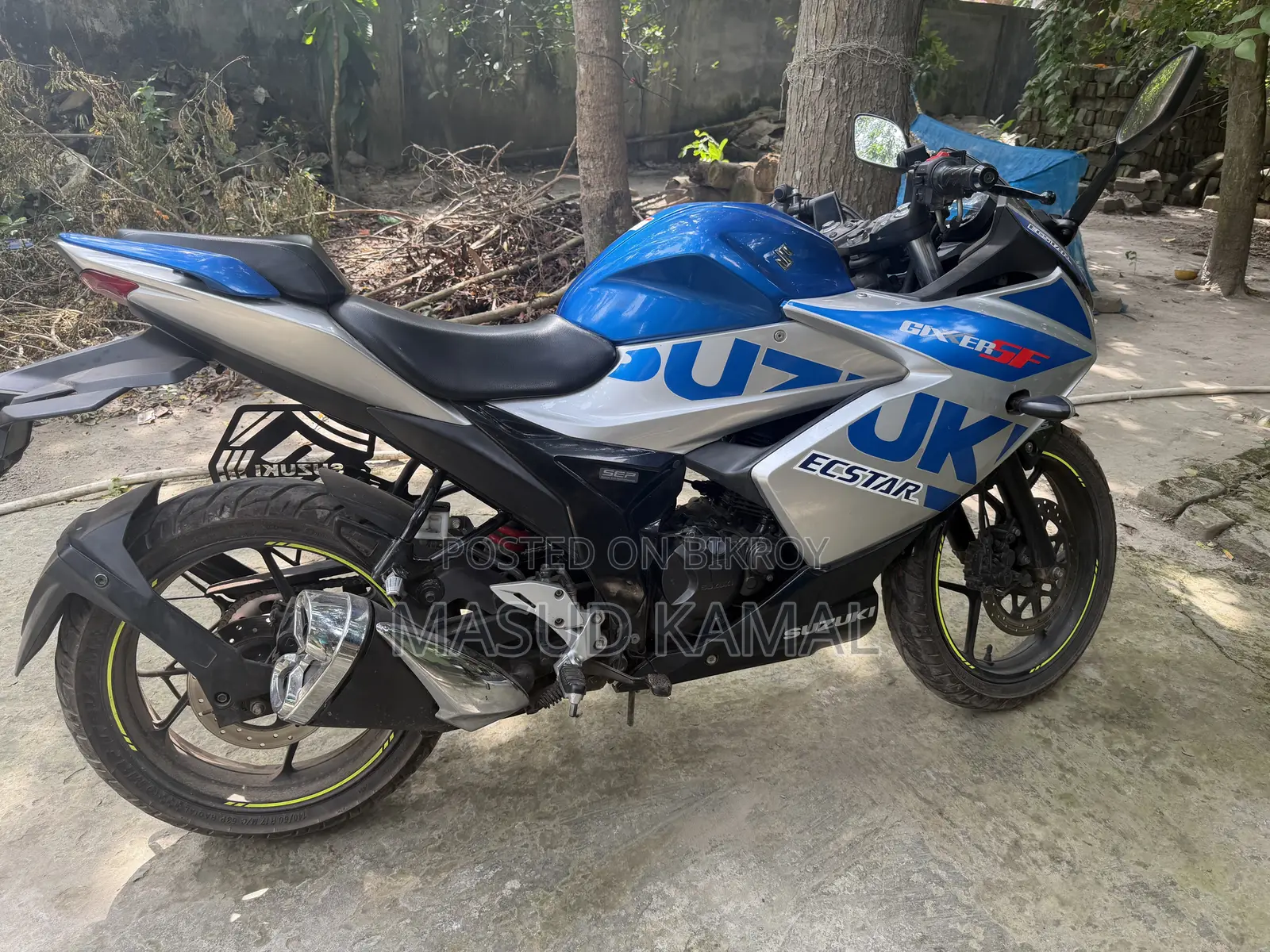 Suzuki Gixxer SF 2025 Blue