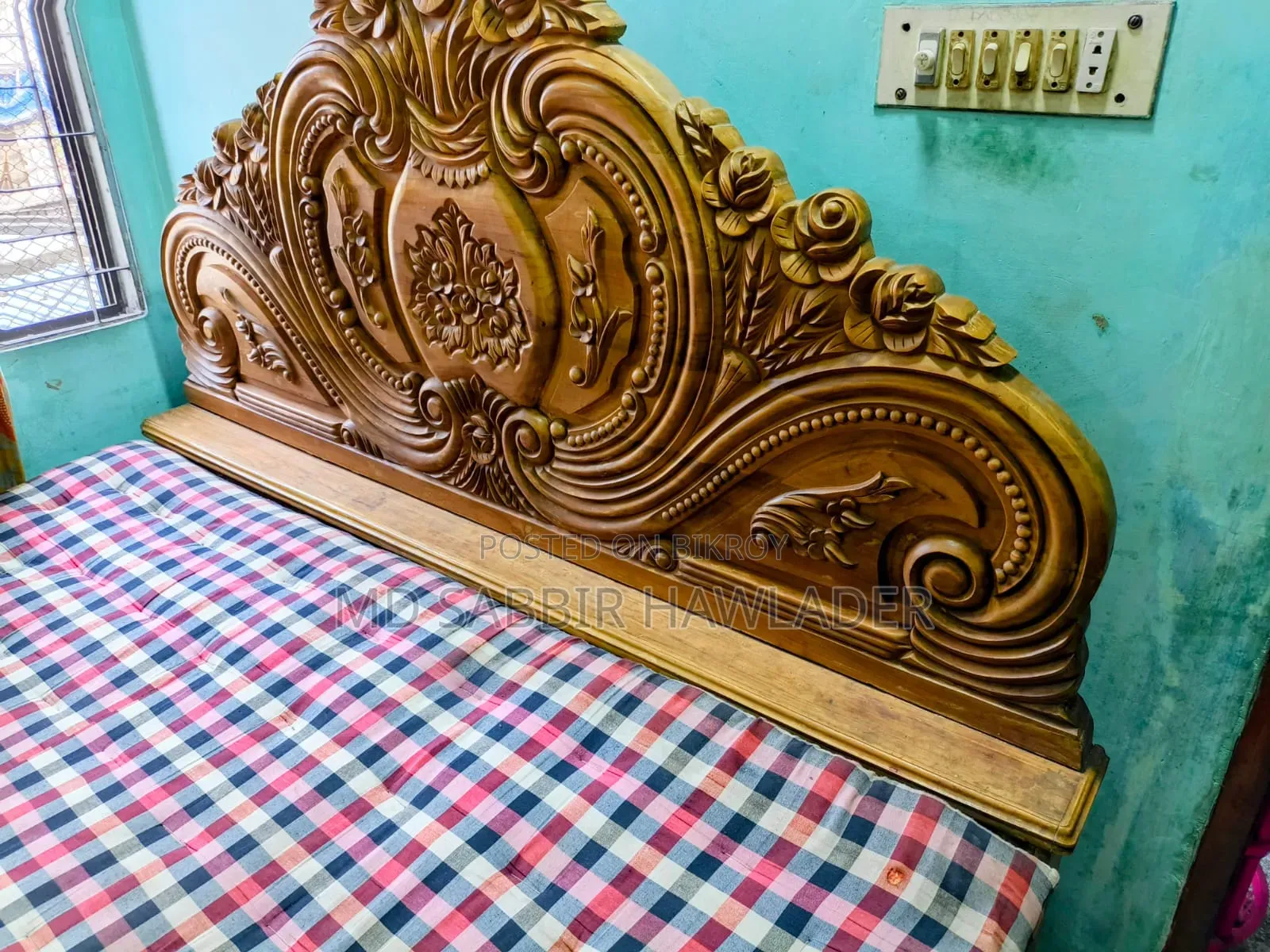 Teak Wood Bed