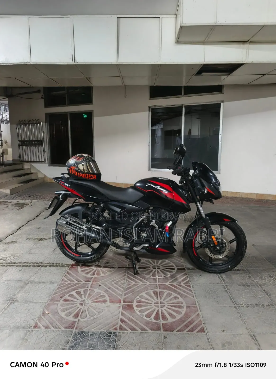 Bajaj Pulsar 150 2023 Black