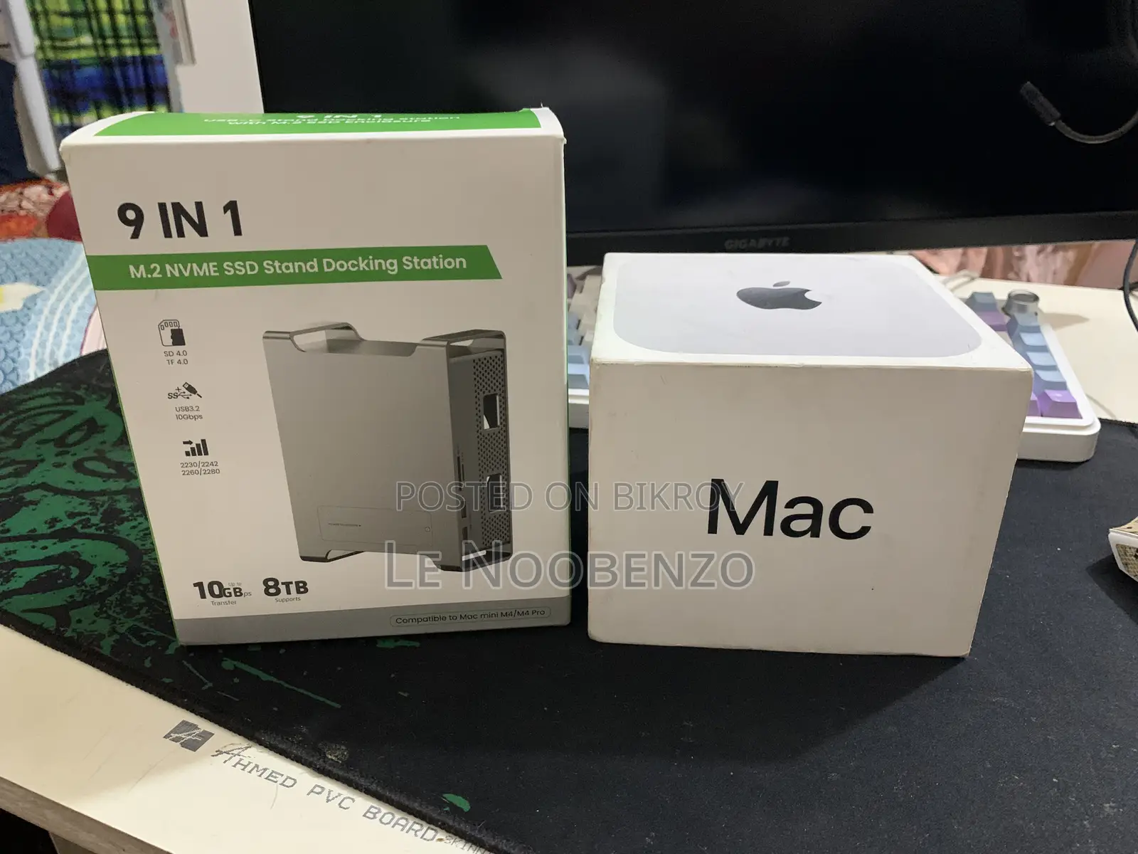 Desktop Computer Apple Mac Mini M4 16GB Apple M4 SSD 256GB