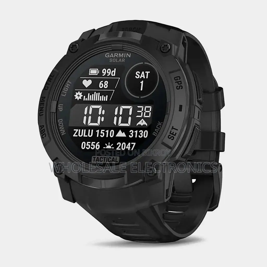 GARMIN INSTINCT 3 50 MM SOLAR TACTICAL EDITION BLACK (Only Pre-Order)