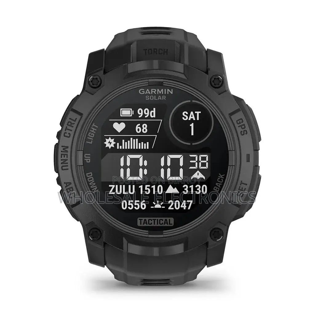 GARMIN INSTINCT 3 50 MM SOLAR TACTICAL EDITION BLACK (Only Pre-Order)