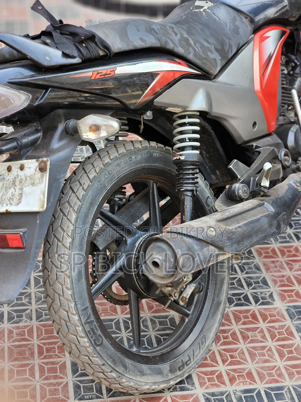 TVS Stryker 125 2020 Red