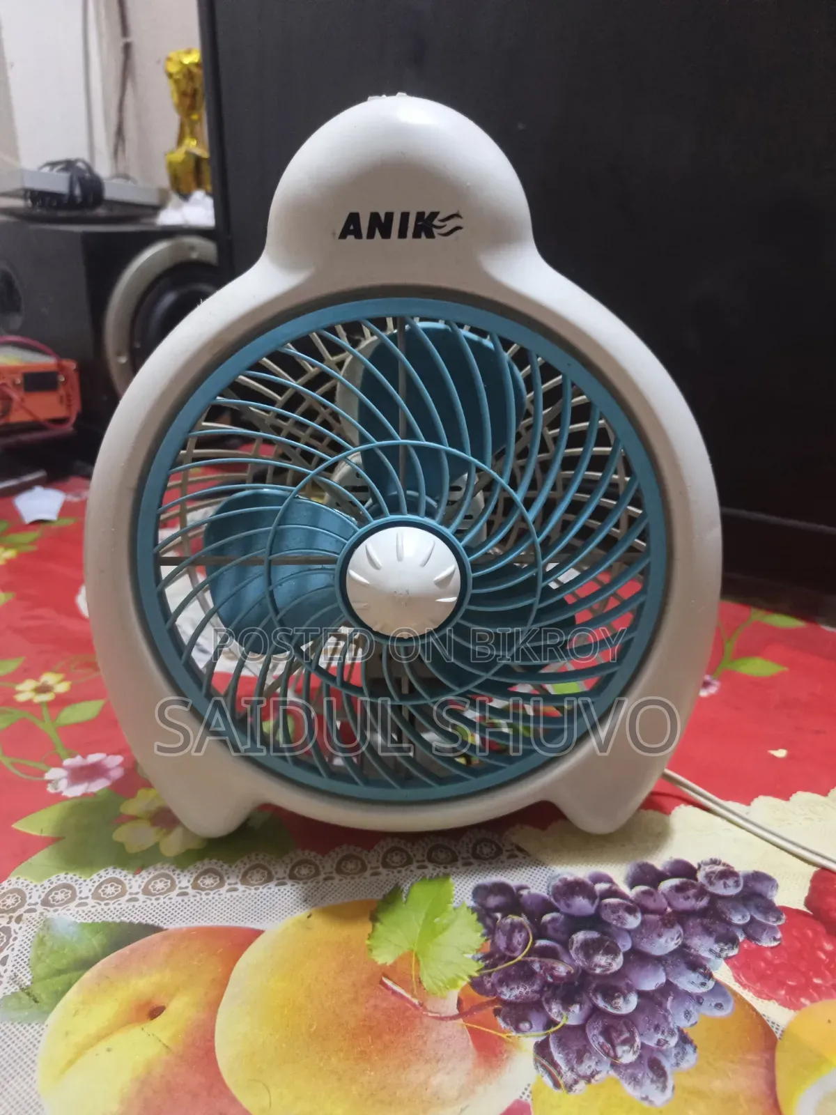 Solar Table Fan