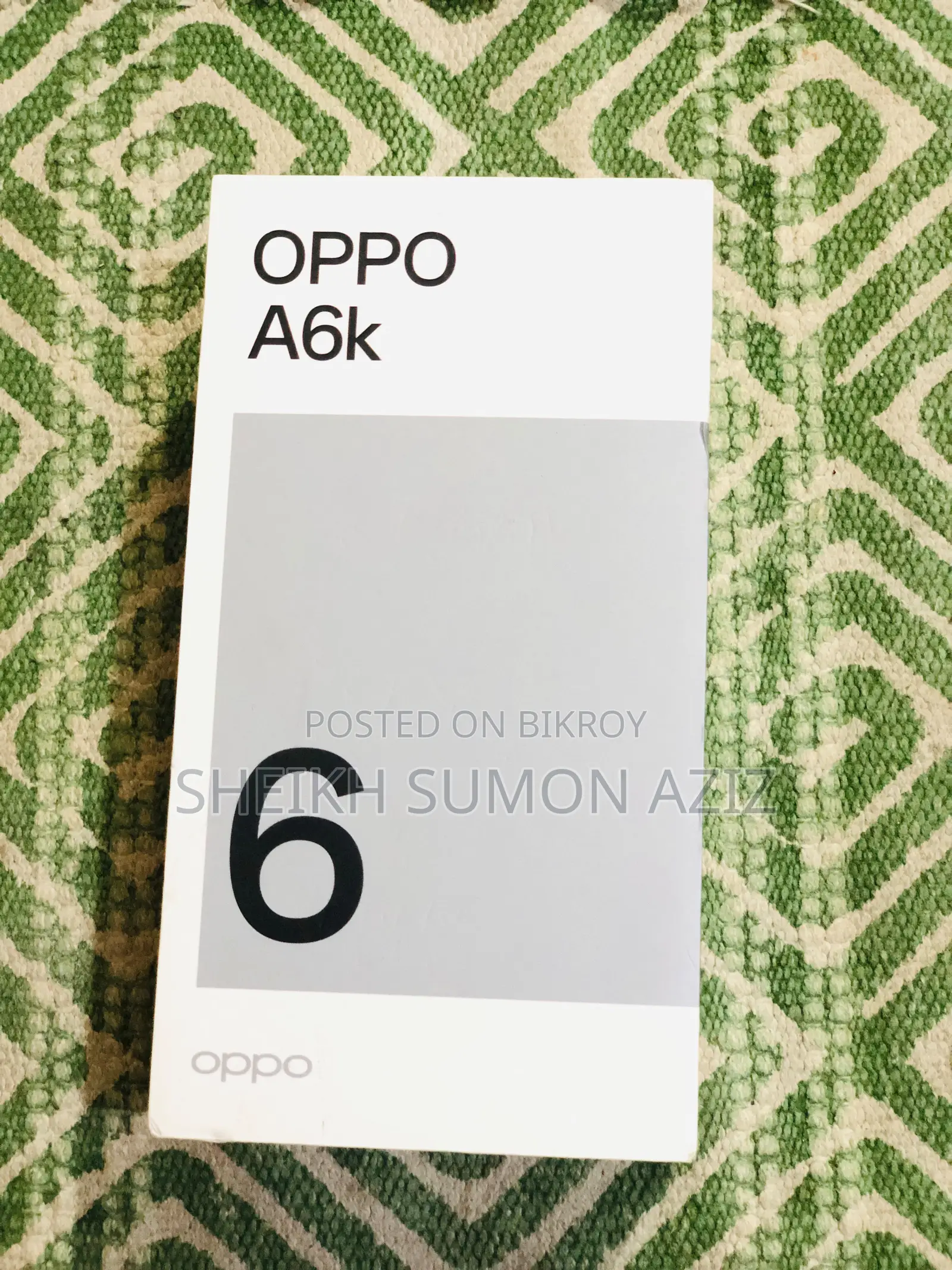 Oppo A6k 128 GB White
