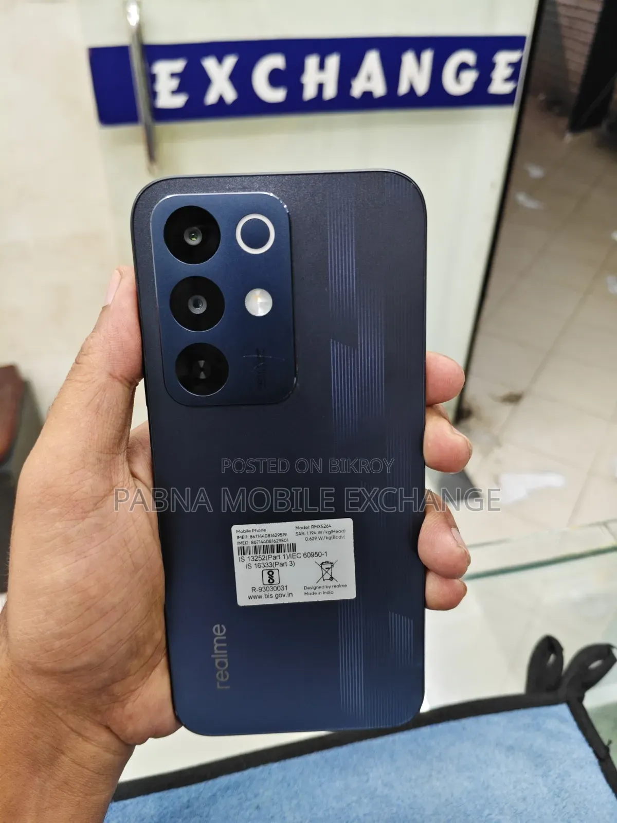 Realme 90x 5G 8-128 GB 128 GB Blue