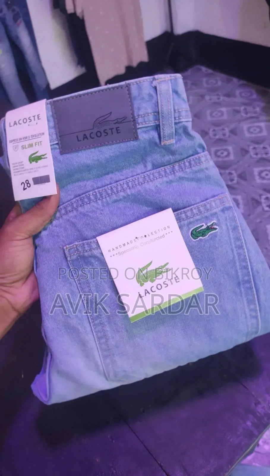 Lacoste 🐊🐊 Slim Fit Baggy