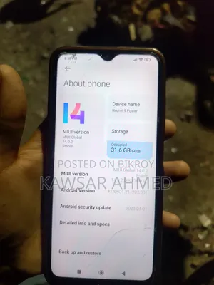 Xiaomi Redmi 9 Power 128 GB Blue