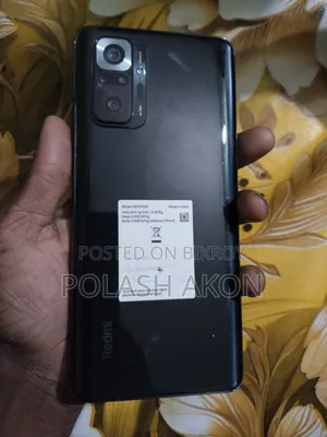 Xiaomi Redmi Note 10 Pro Max ১২৮ জিবি ব্ল্যাক