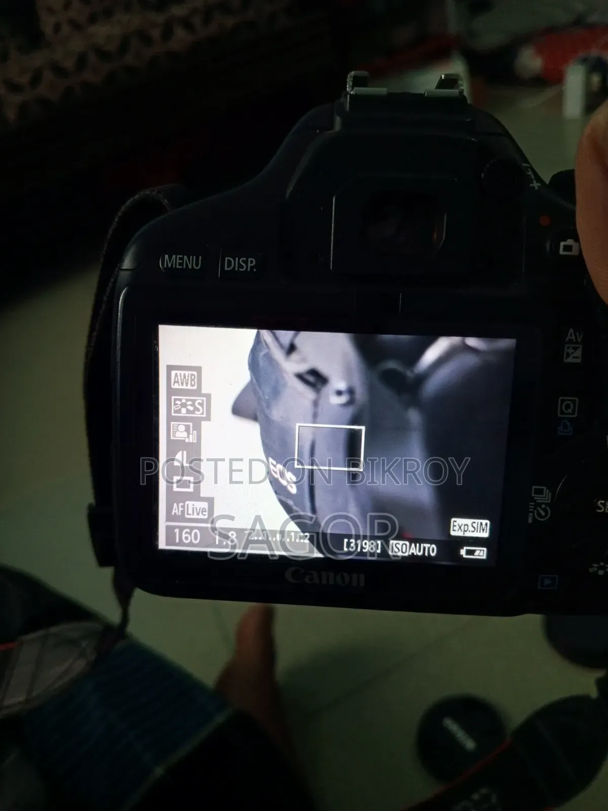 Canon 550D Argent Sell
