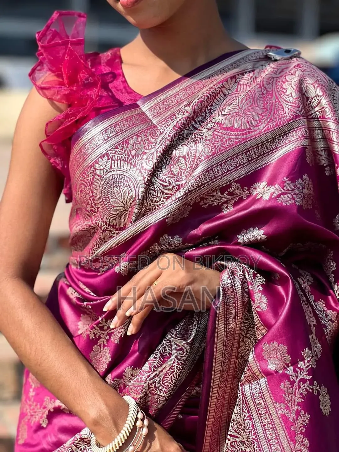 Indian Soft Katan Sharee