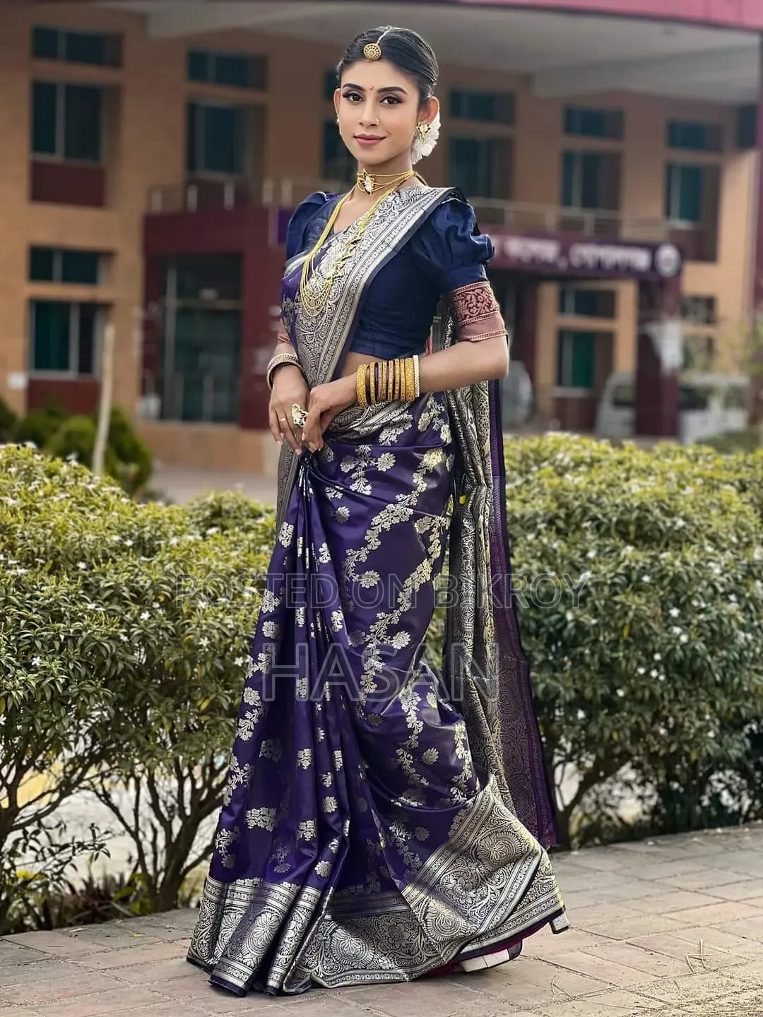 Indian Soft Katan Sharee