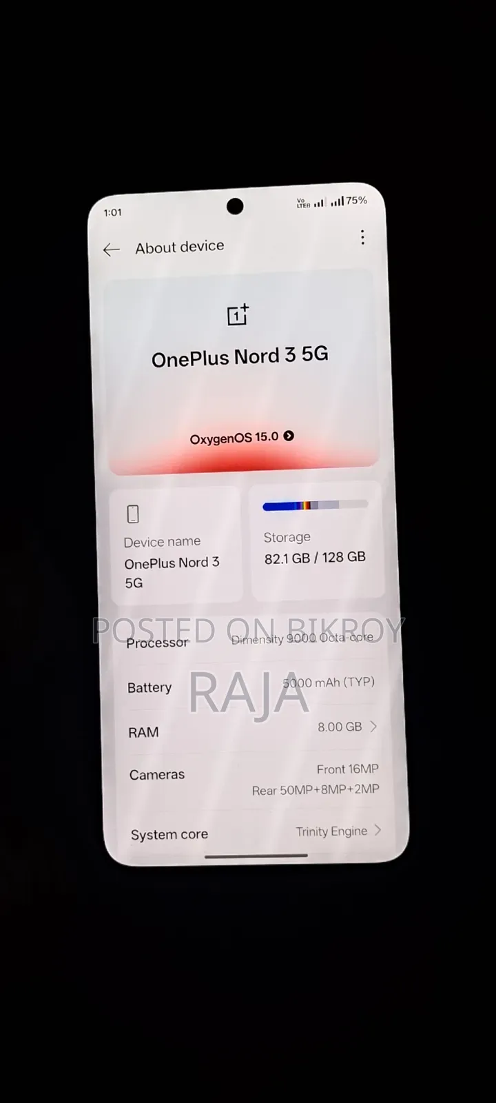 OnePlus Nord 3 128 GB Blue