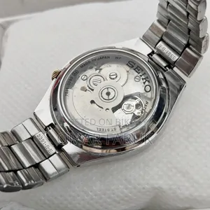 Seiko 5 Automatic Watch | 21 Jewels | Golden Sunburst Dial | Vintage