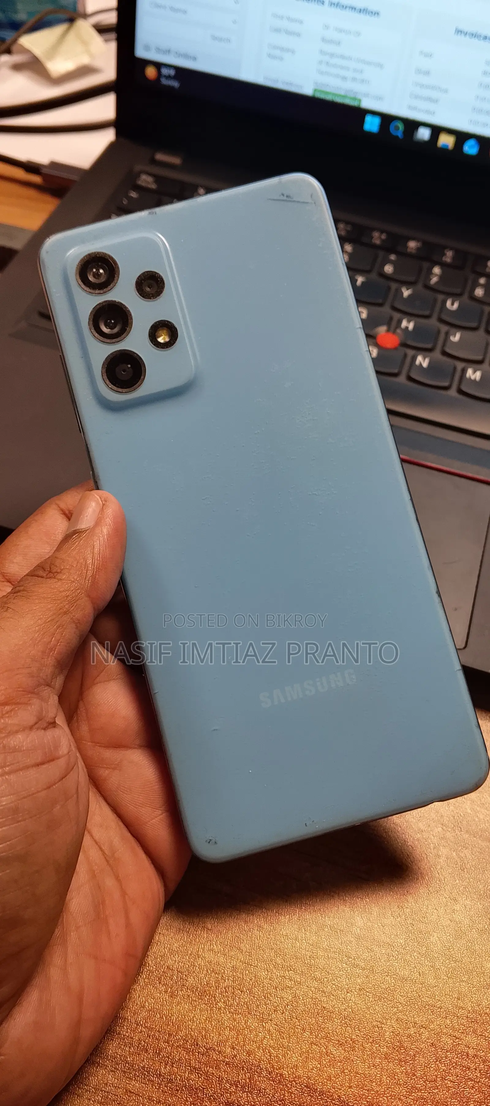 Samsung Galaxy A52 128 GB Blue