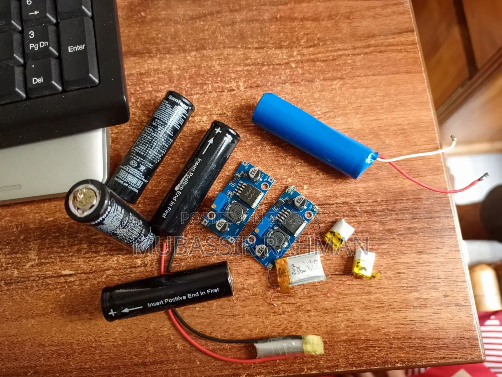 Electronic parts.