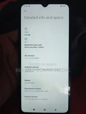 Xiaomi Redmi 12C 64 GB Red