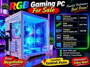 Desktop Computer 8GB Intel Core i5 SSD 256GB