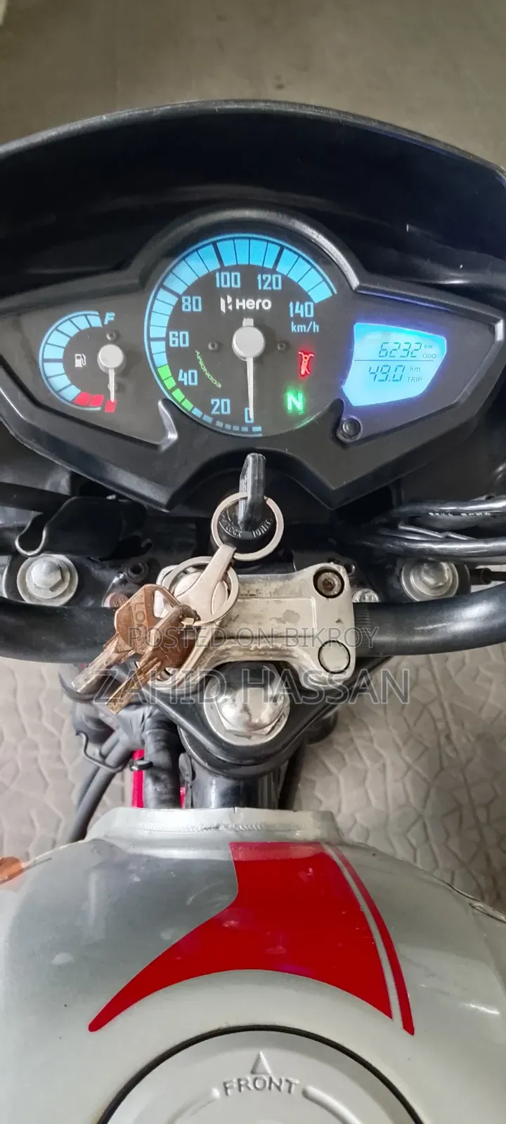 Hero Splendor 110 2018 Red