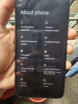 Realme C35 128 GB Black